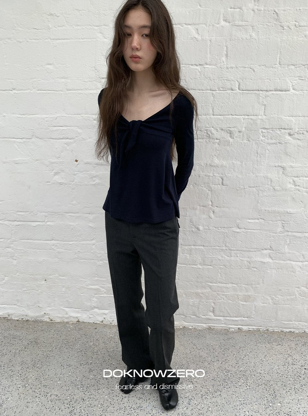 Knot Front Sculpted Top