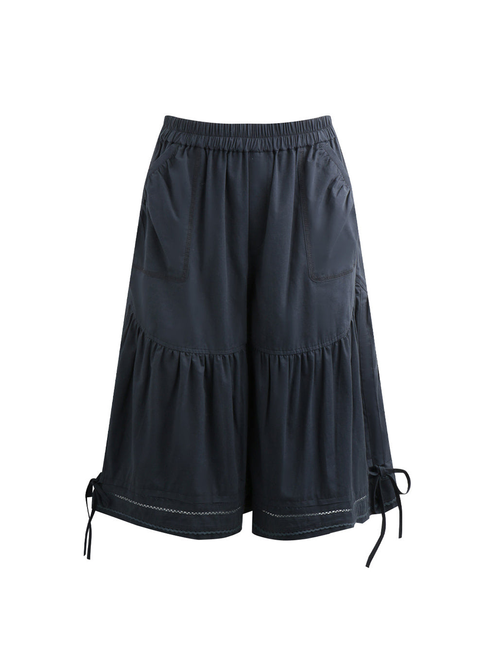 Utility Pocket Cropped Pants (2color)