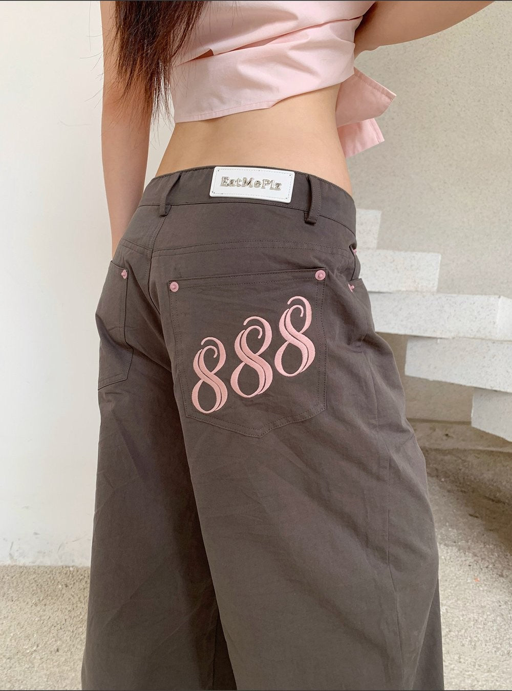 888 Luck Wide Pants