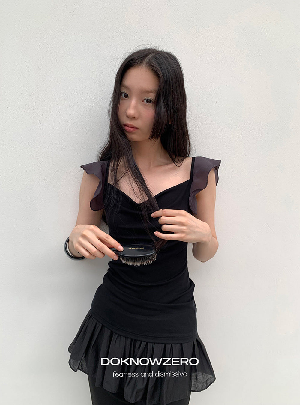 Veil Frill Top (3color)