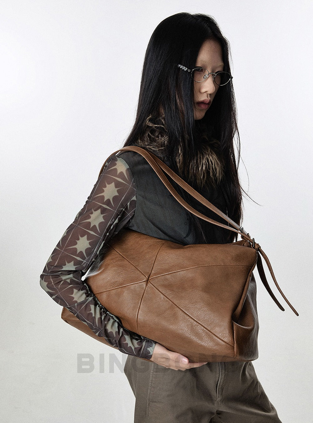 Trendy Big Shoulder & Crossback (2color)