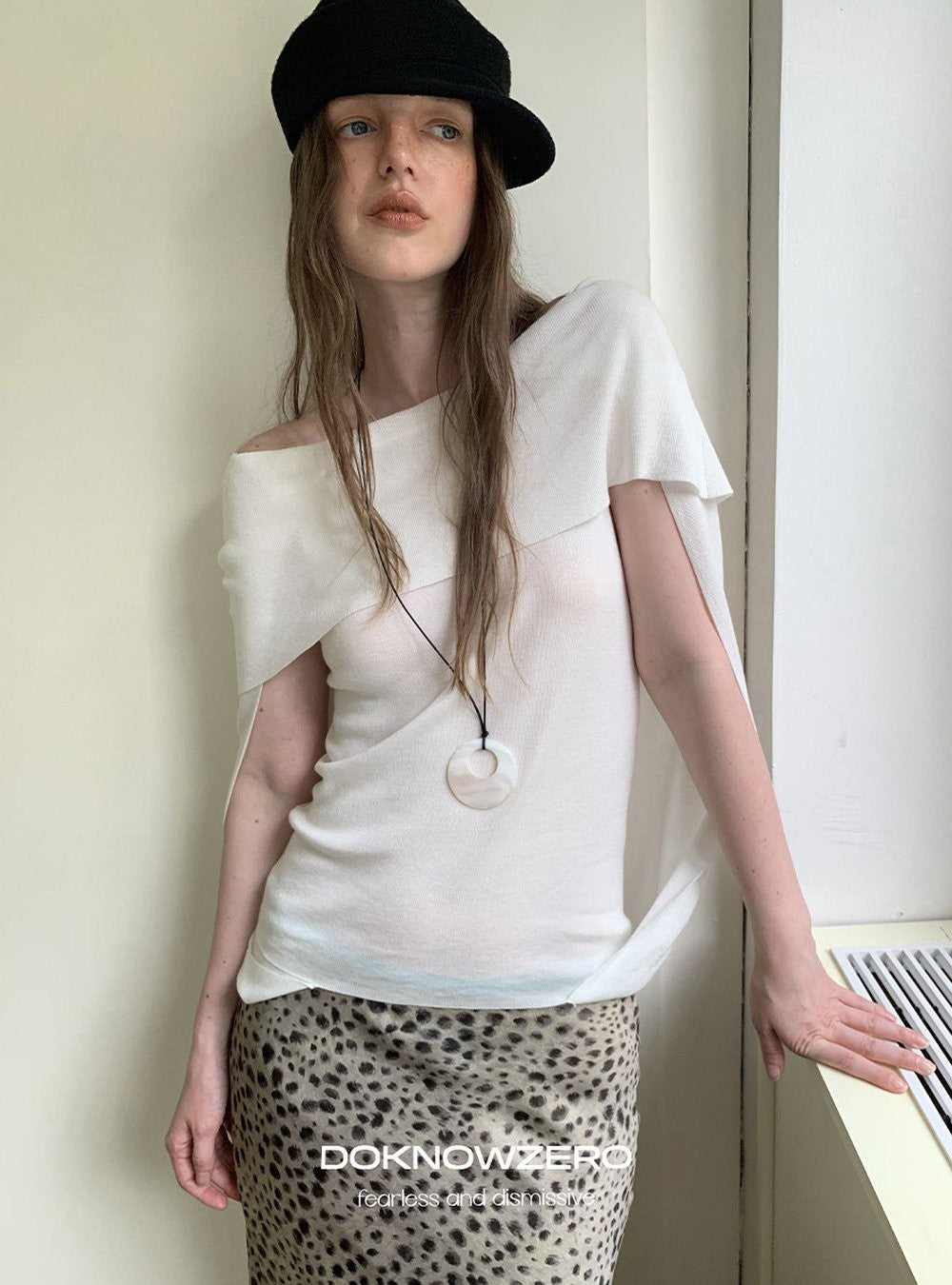 Laceveil Knit Top