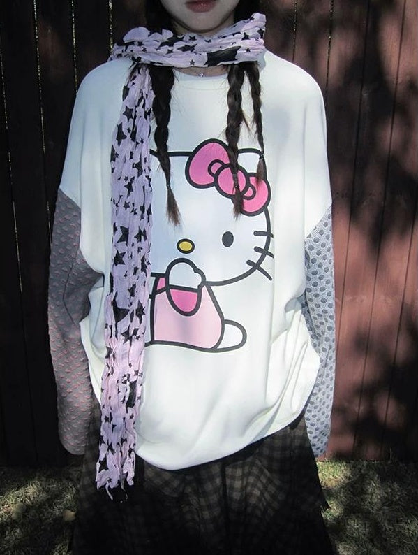3months | KOREAN CARTOON PRINT LONG SLEEVE T-SHIRT【ID:TN00049】