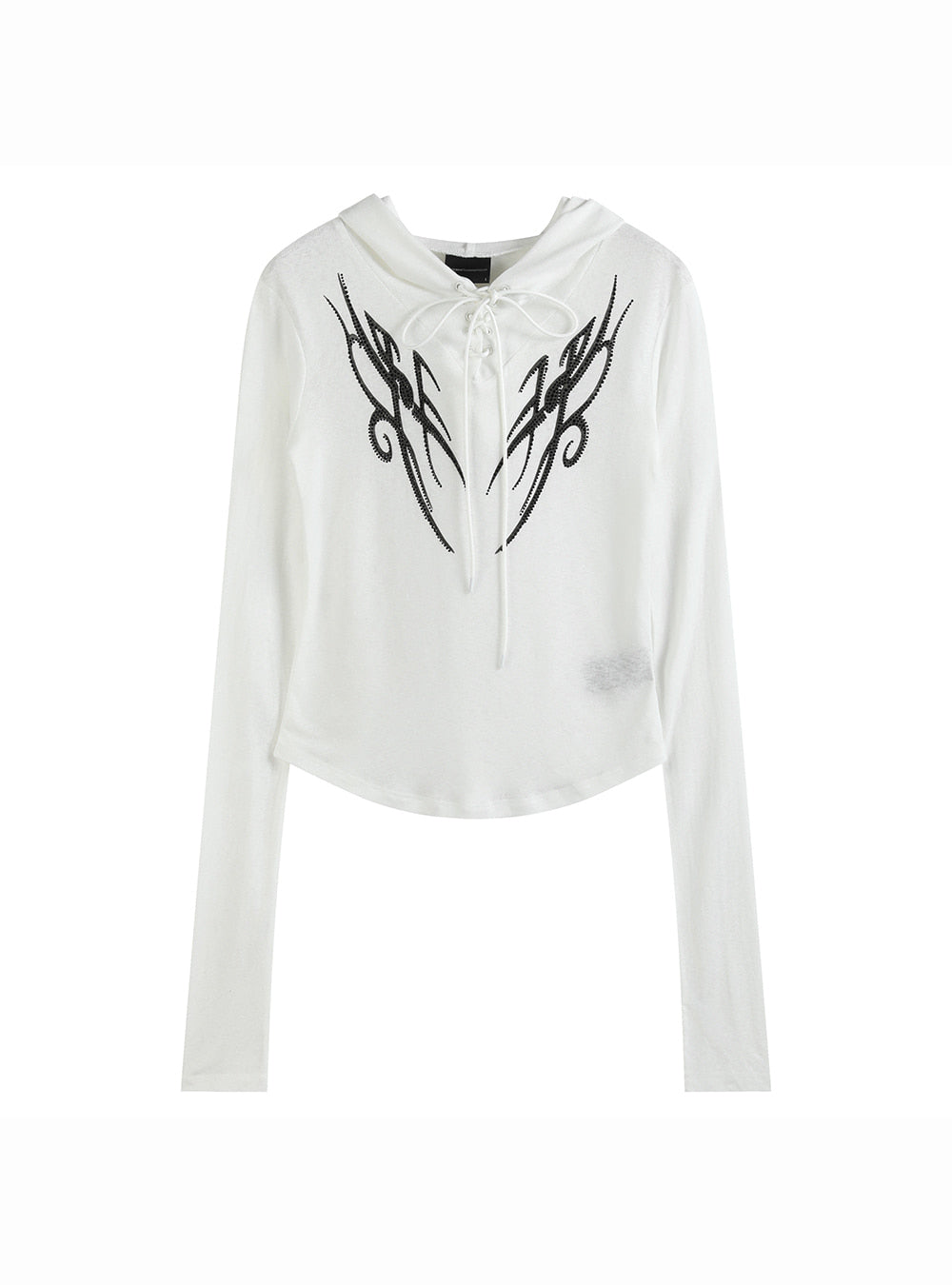 Ivory Phantom Hood Top