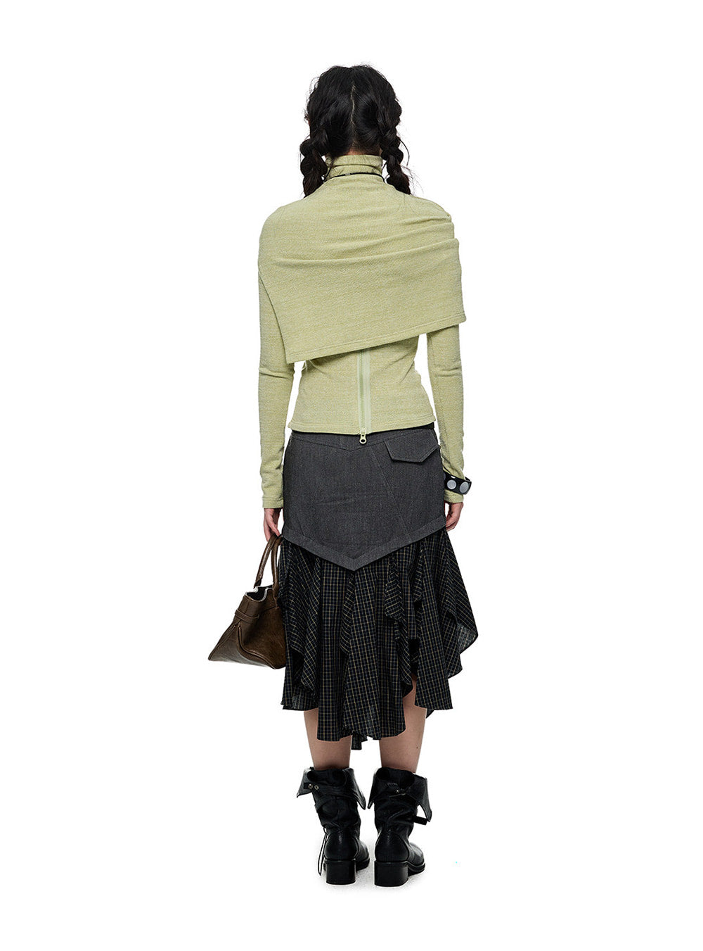 Ribbed Cape Base Layer Top (2color)