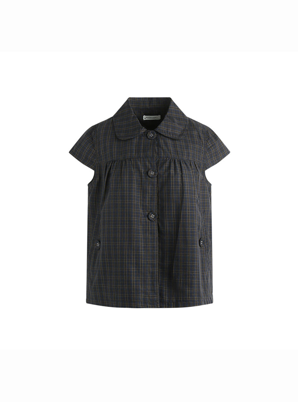 Petal Gather A-Line Shirt (2color)