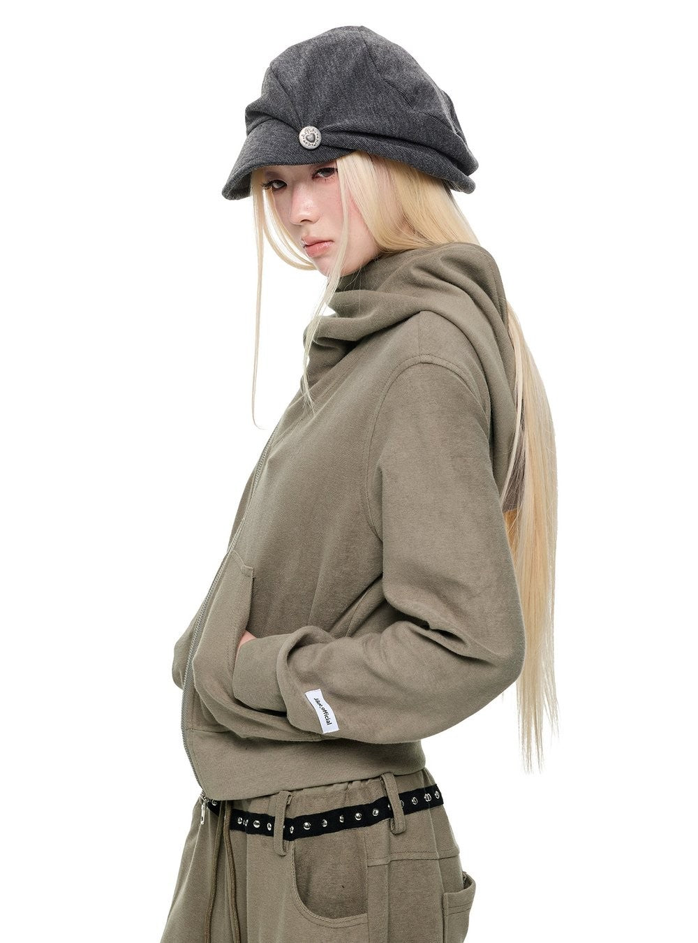 Washed Drape Hoodie & Pants (3color)