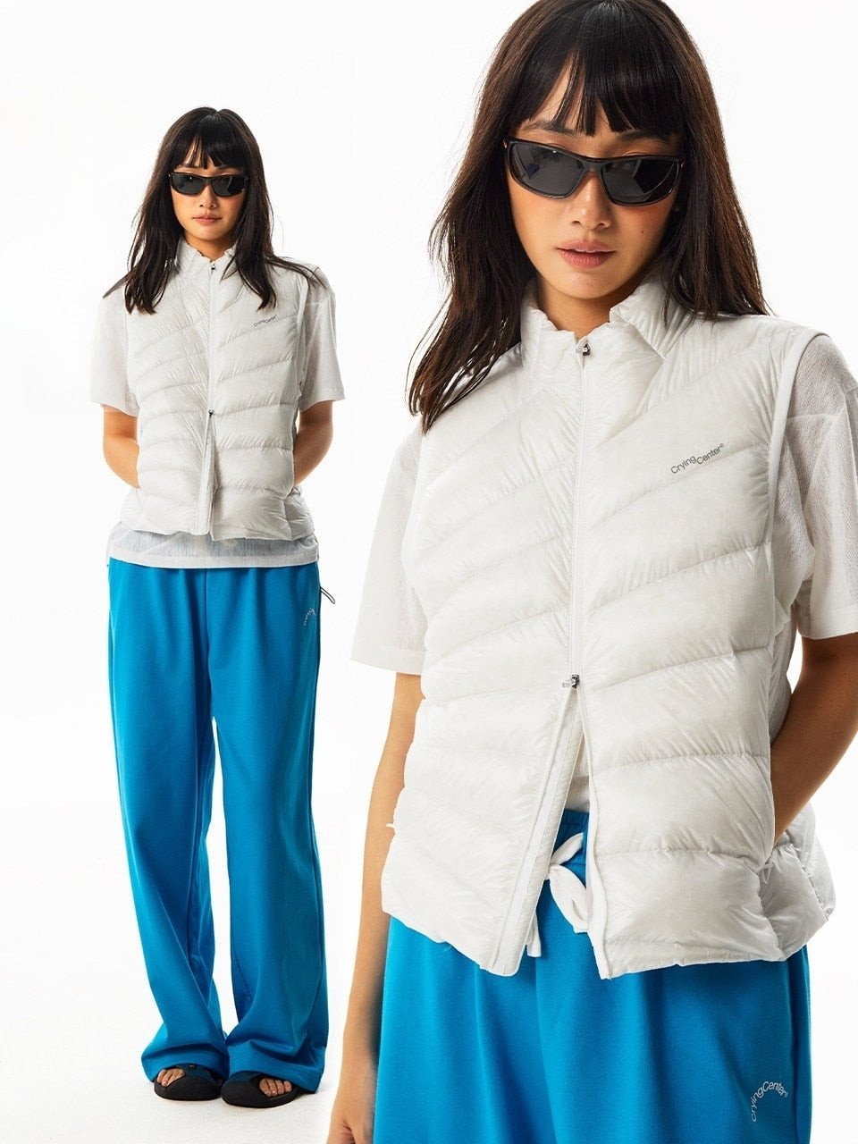 CryingCenter Lightweight Down Vest