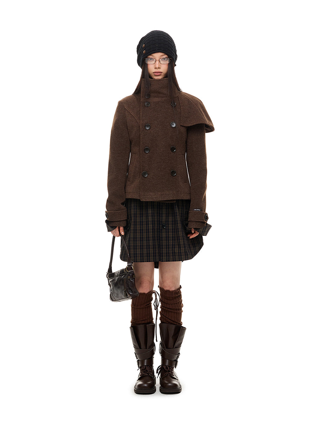French Slim-Fit Short Wool Coat (2color)