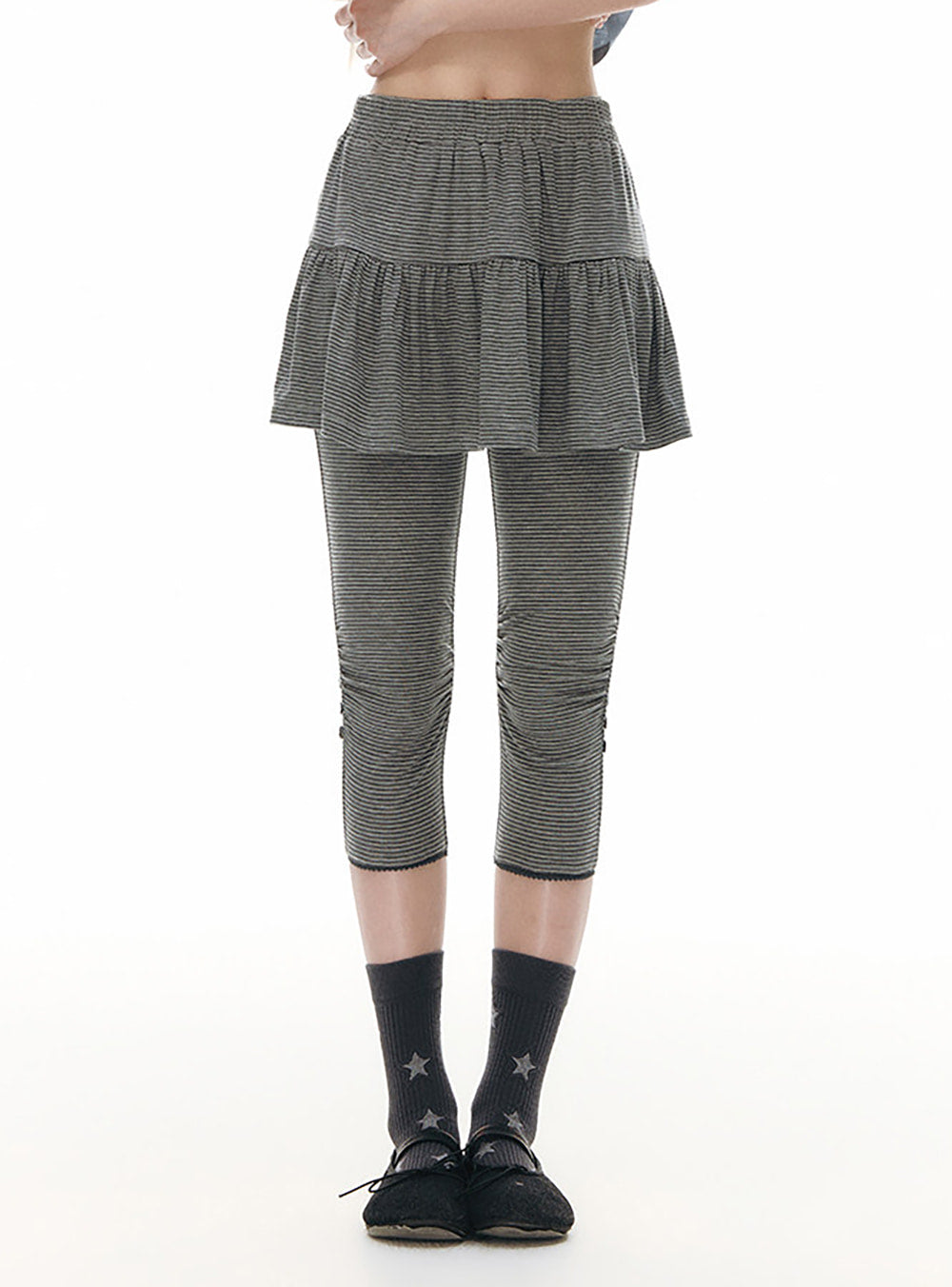 Layered Mood Skirt & Leggings (2color)