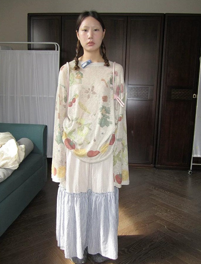 3months | KOREAN KNIT LONG SLEEVE TOP【ID:TN00046】