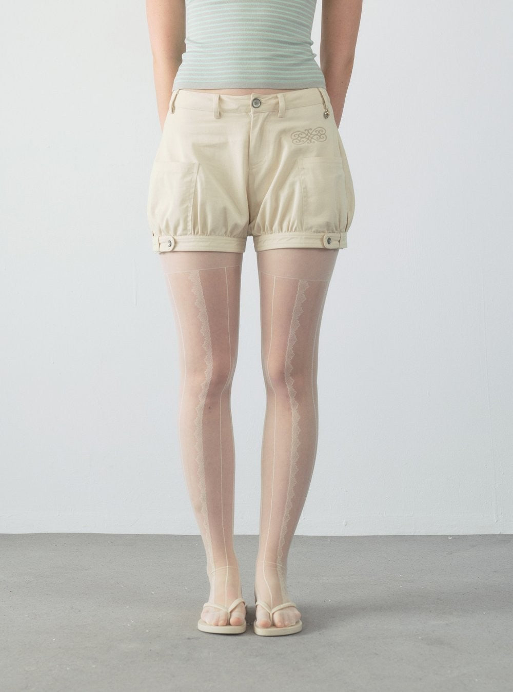 Pumpkin Curve Cargo Shorts
