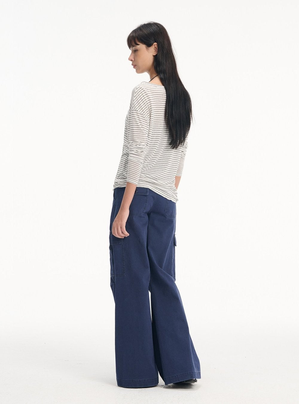 Washed Linen V Neck Top (2color)