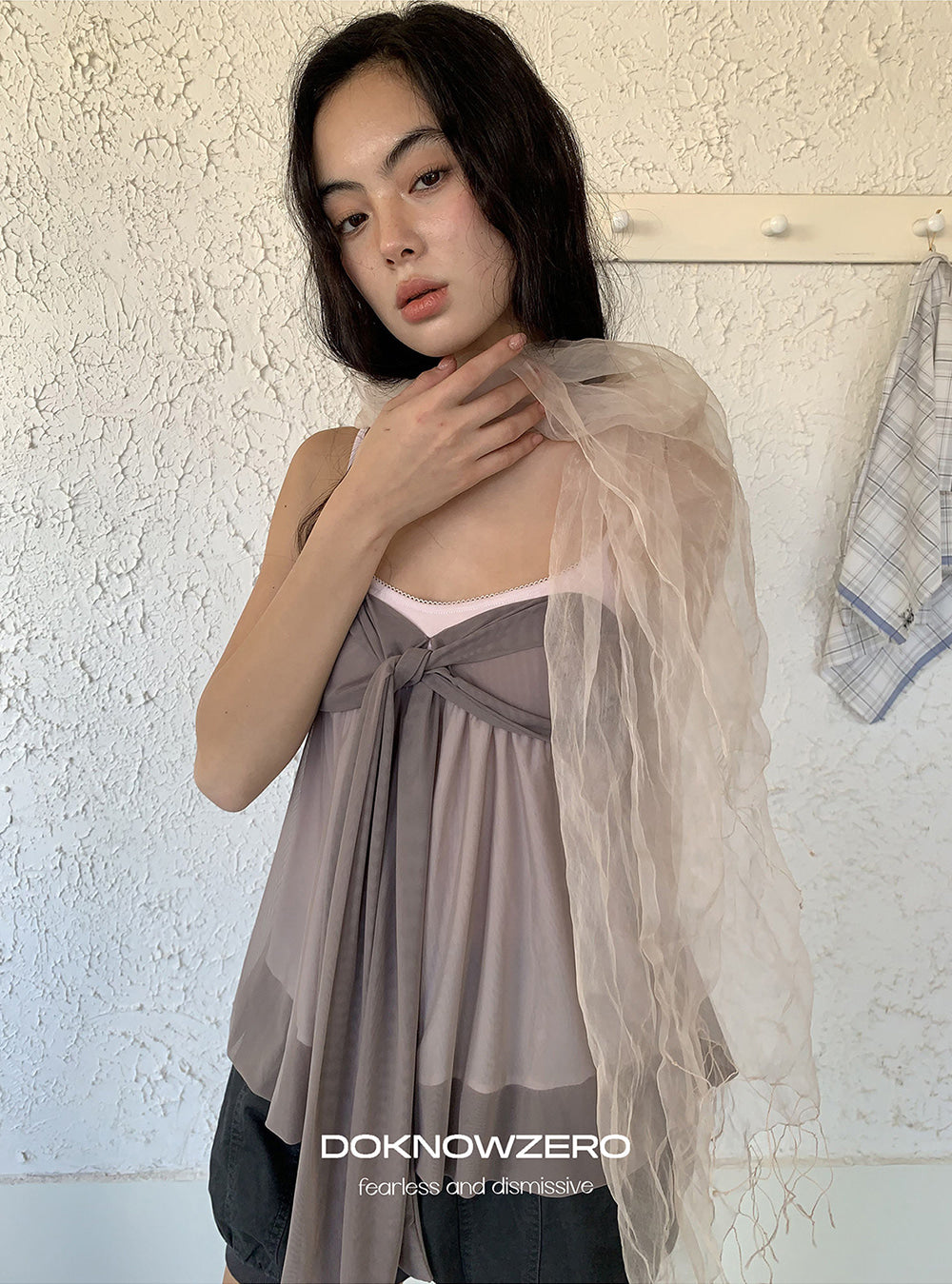 Veil Drift Mesh Top