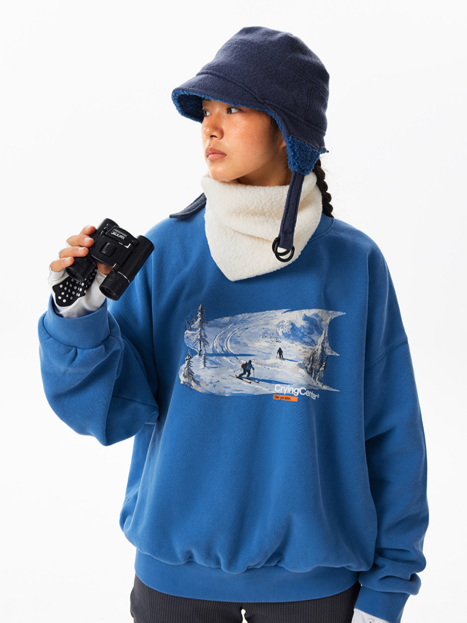 CryingCenter 3C Vintage Washed Crewneck