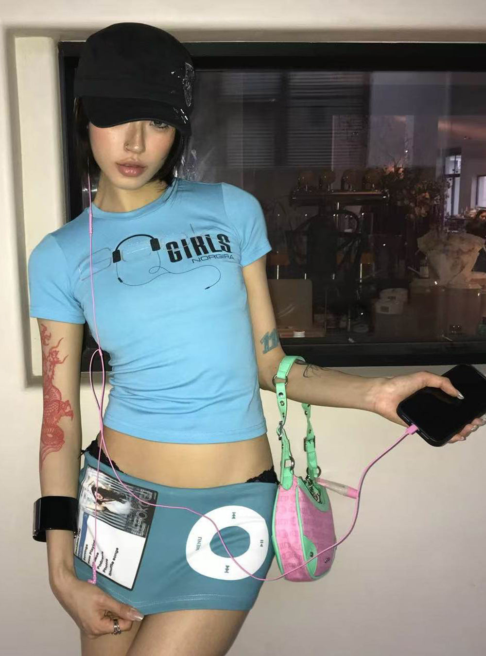 Rewind Clickwheel Micro Mini Skirt