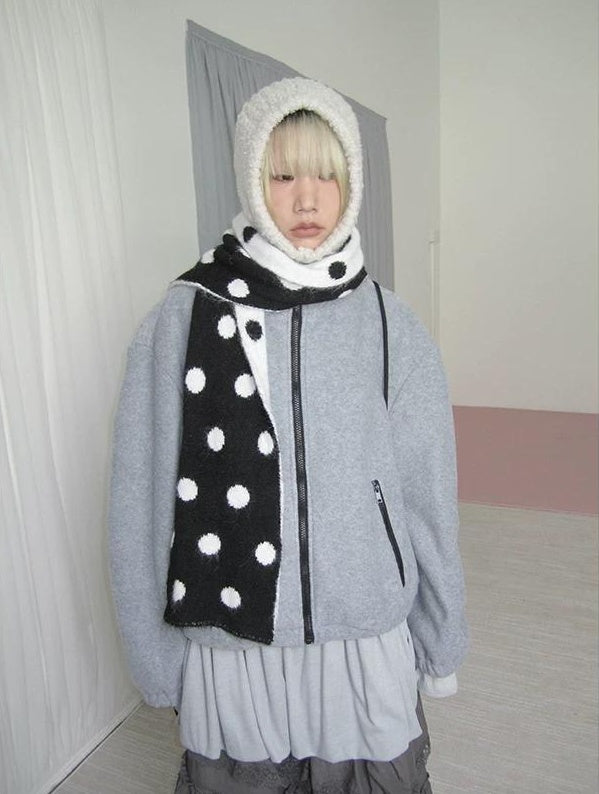 3months | NICHE DRAWSTRING PEPLUM JACKET【ID:TN00066】