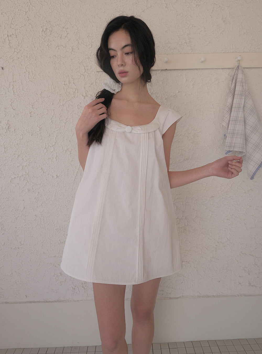 Cloud Frill Two-Piece Dress