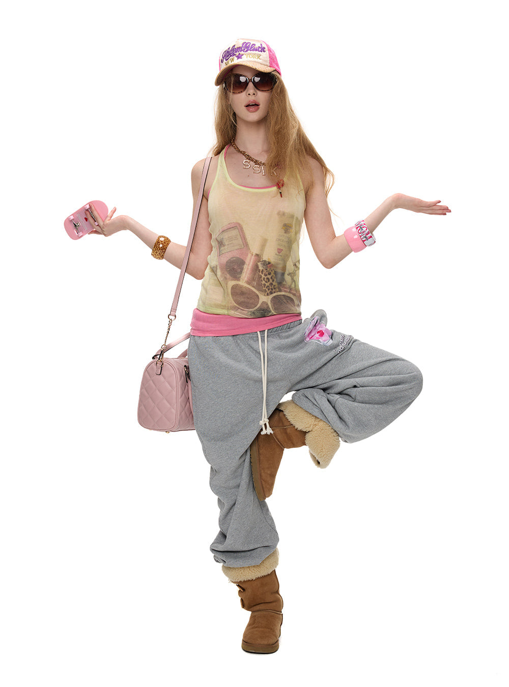 Carry All Print Tank Top