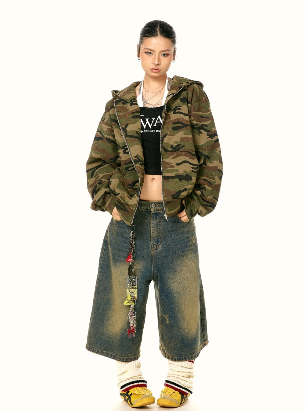 Urban Camo Zip-Up Jacket