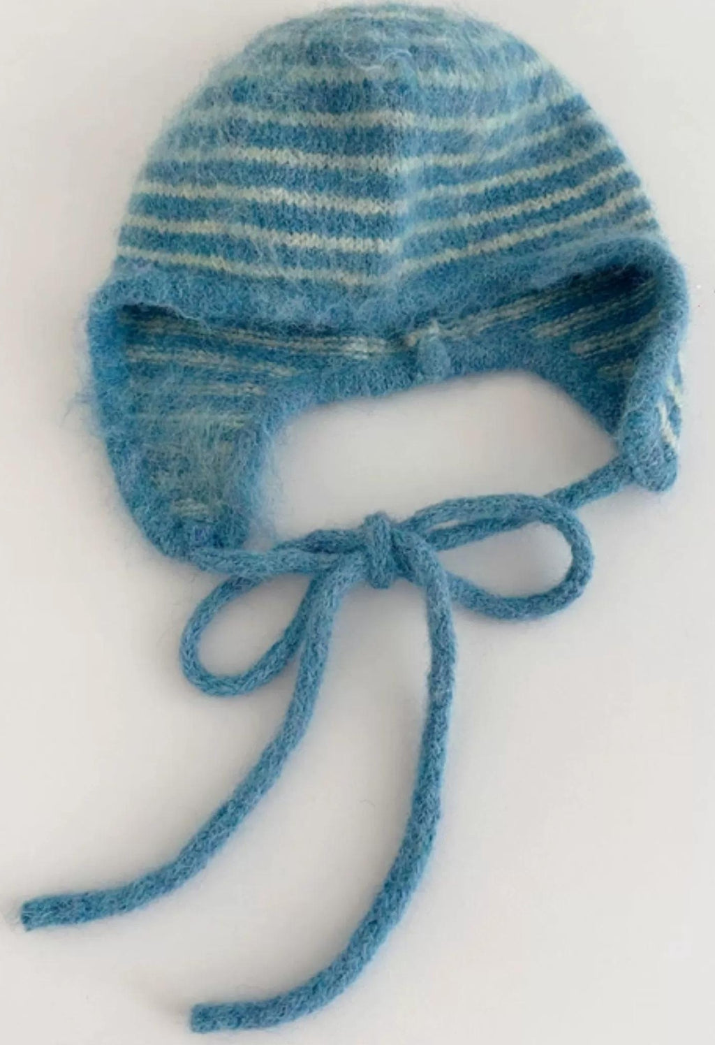 TRIA SELECT |  STRIPED KNIT EARFLAP HAT【ID:TN00003】