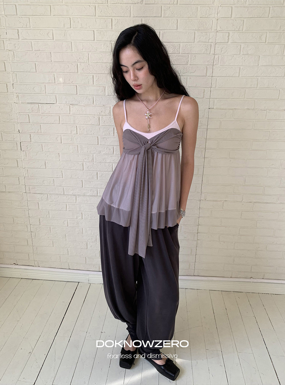 Veil Drift Mesh Top