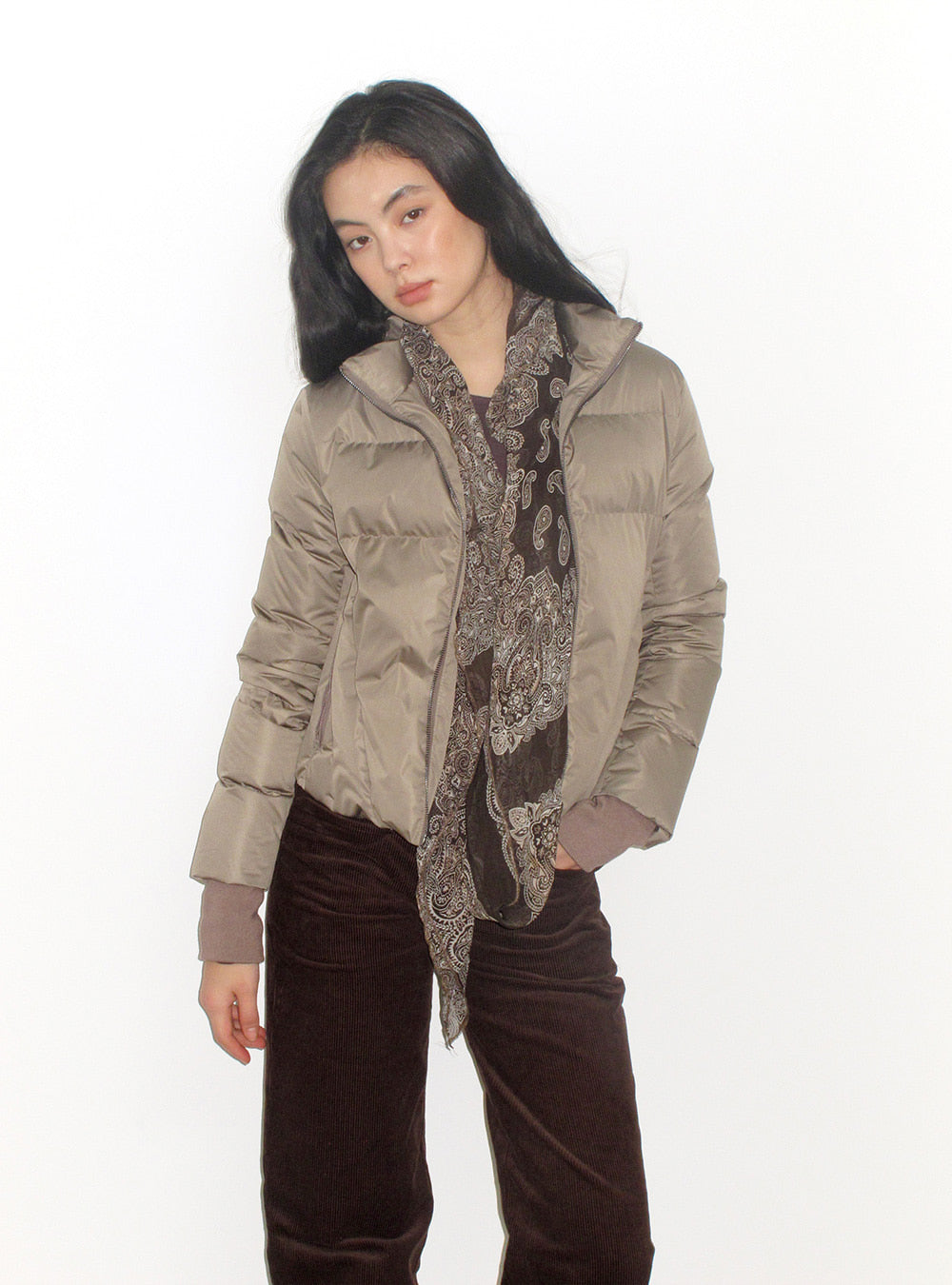 Cashew Flower Silk Scarf