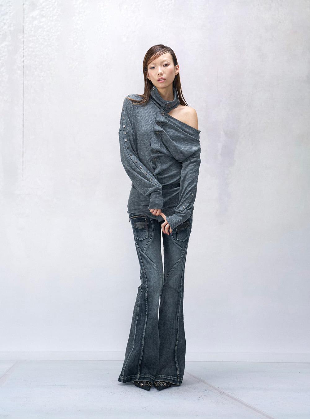 Stretch Vintage Flare Jeans