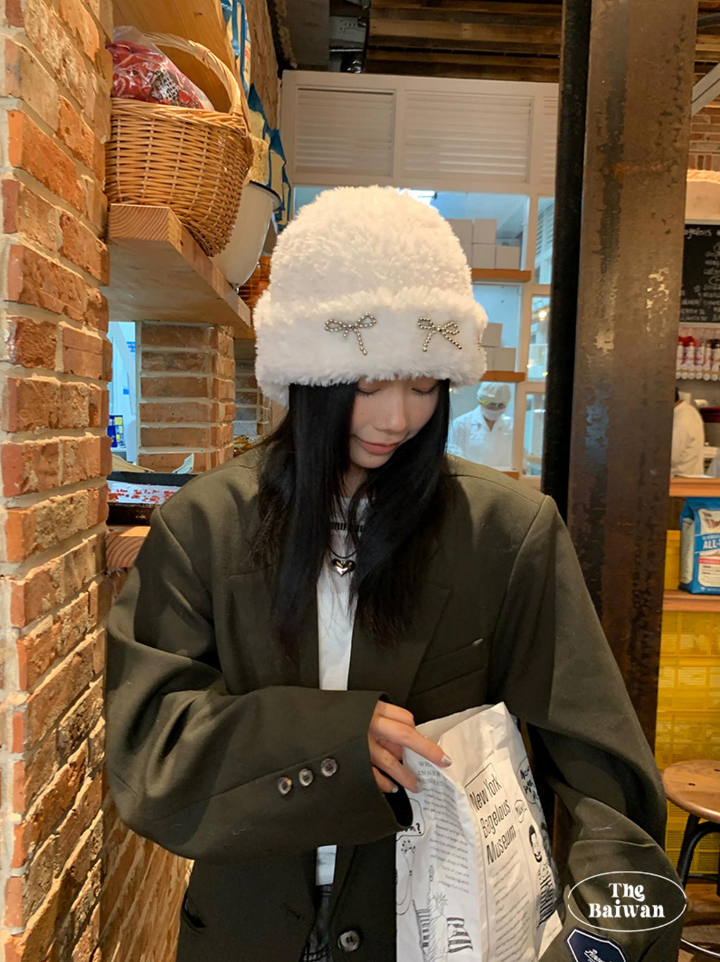TRIA SELECT | WINTER PLUSH KNITTED HAT【ID:TN00081】