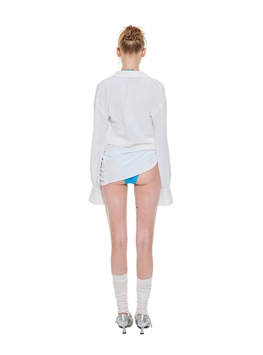 Azure Wrap Shirt Swim Set (3Piece)