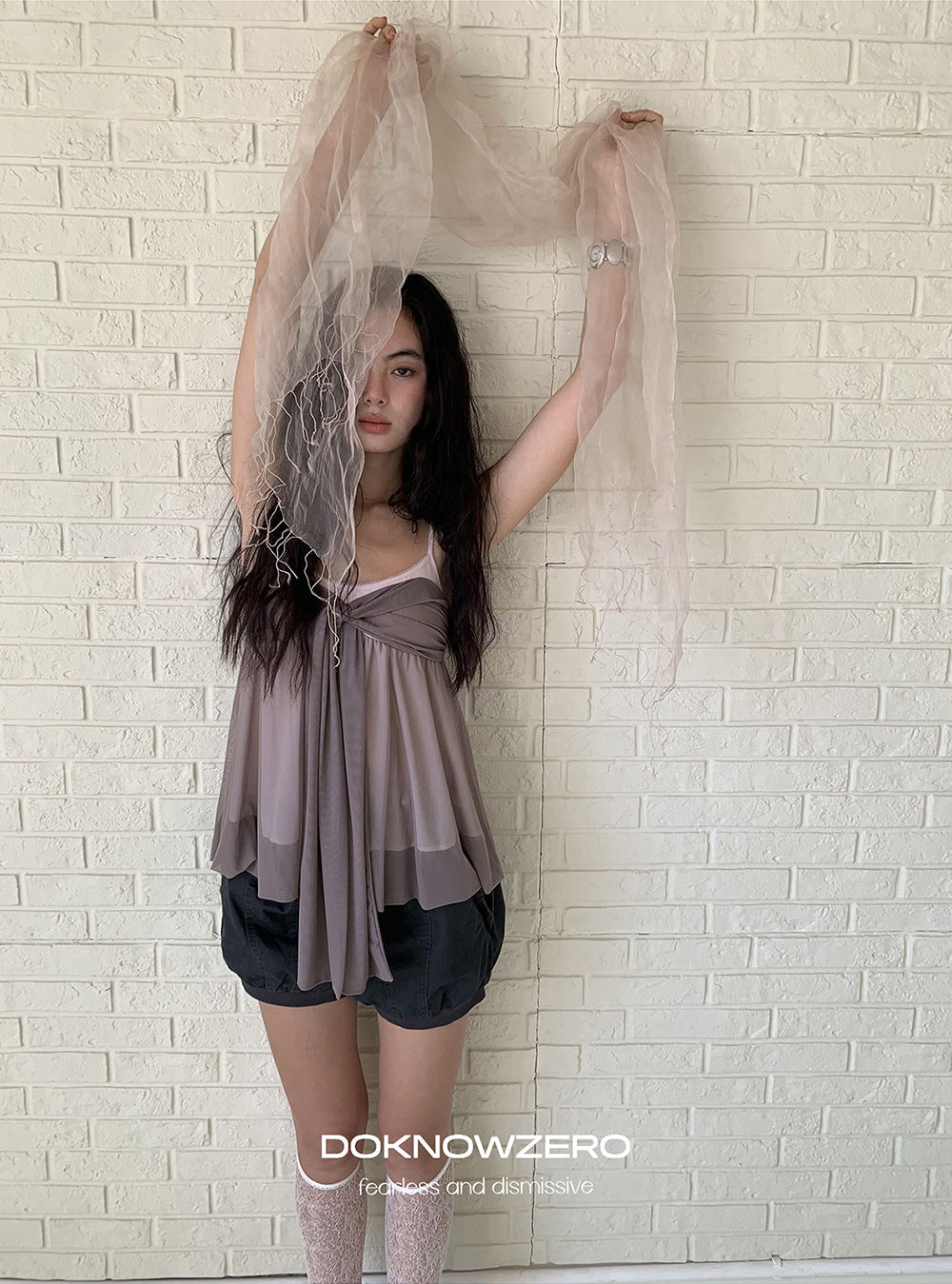 Veil Drift Mesh Top