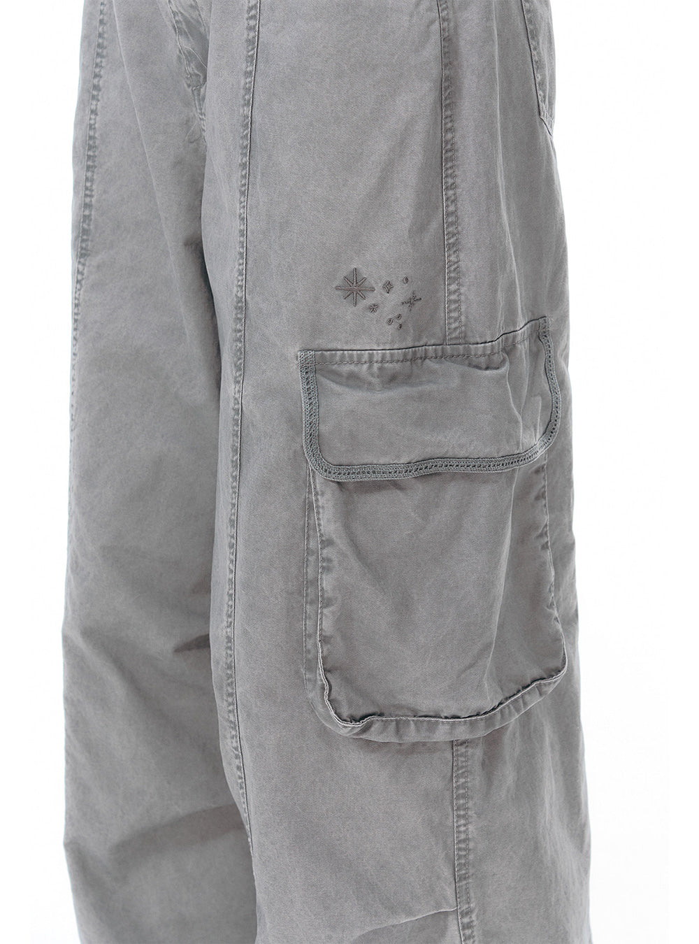 Adjustable Cargo Wide Pants (2color)