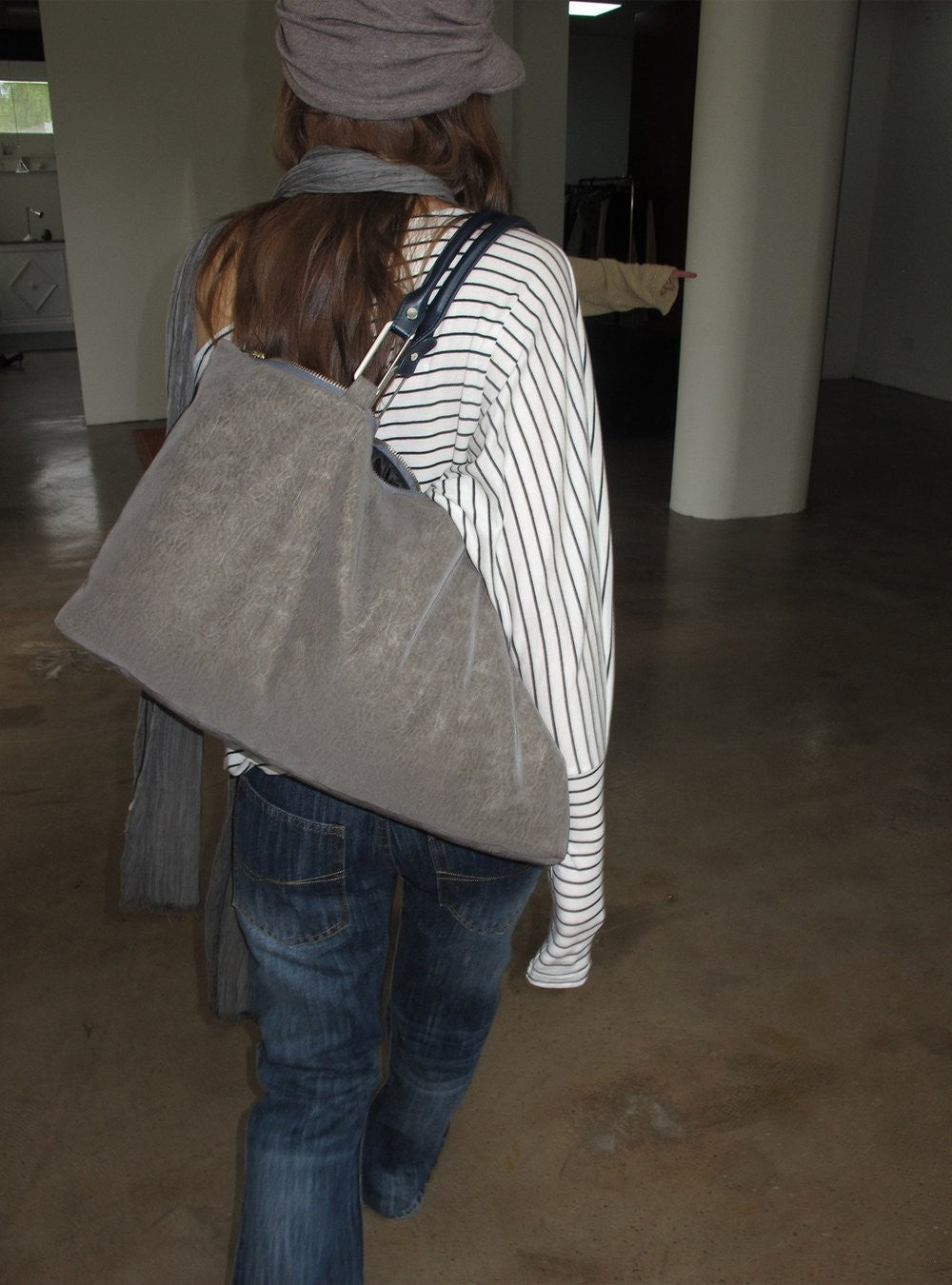 Soft Texture Large Tote Bag (3color)
