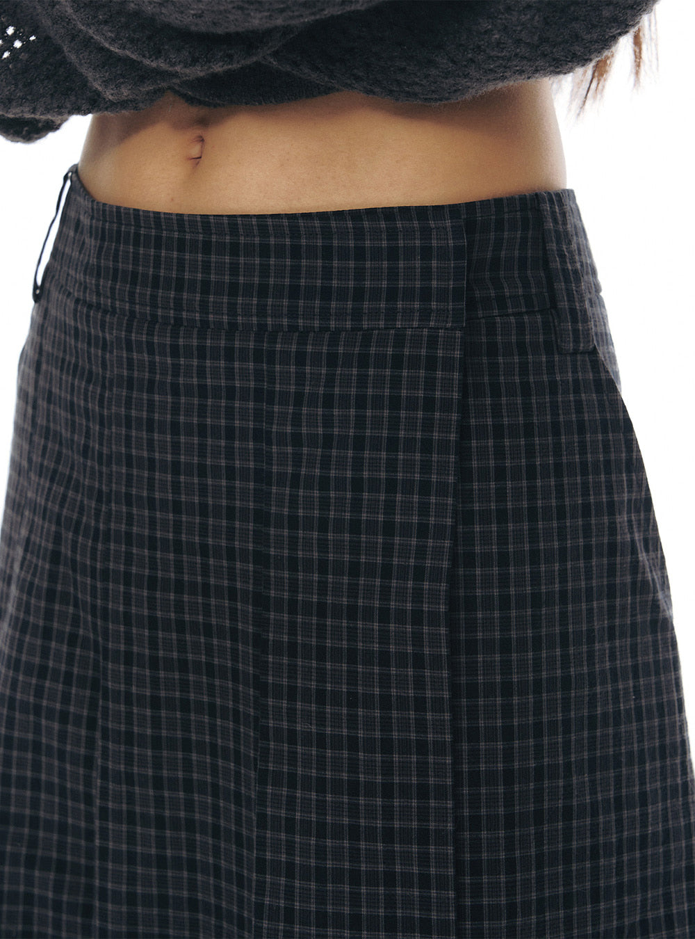 Clean Pleats Mini Skirt (2color)