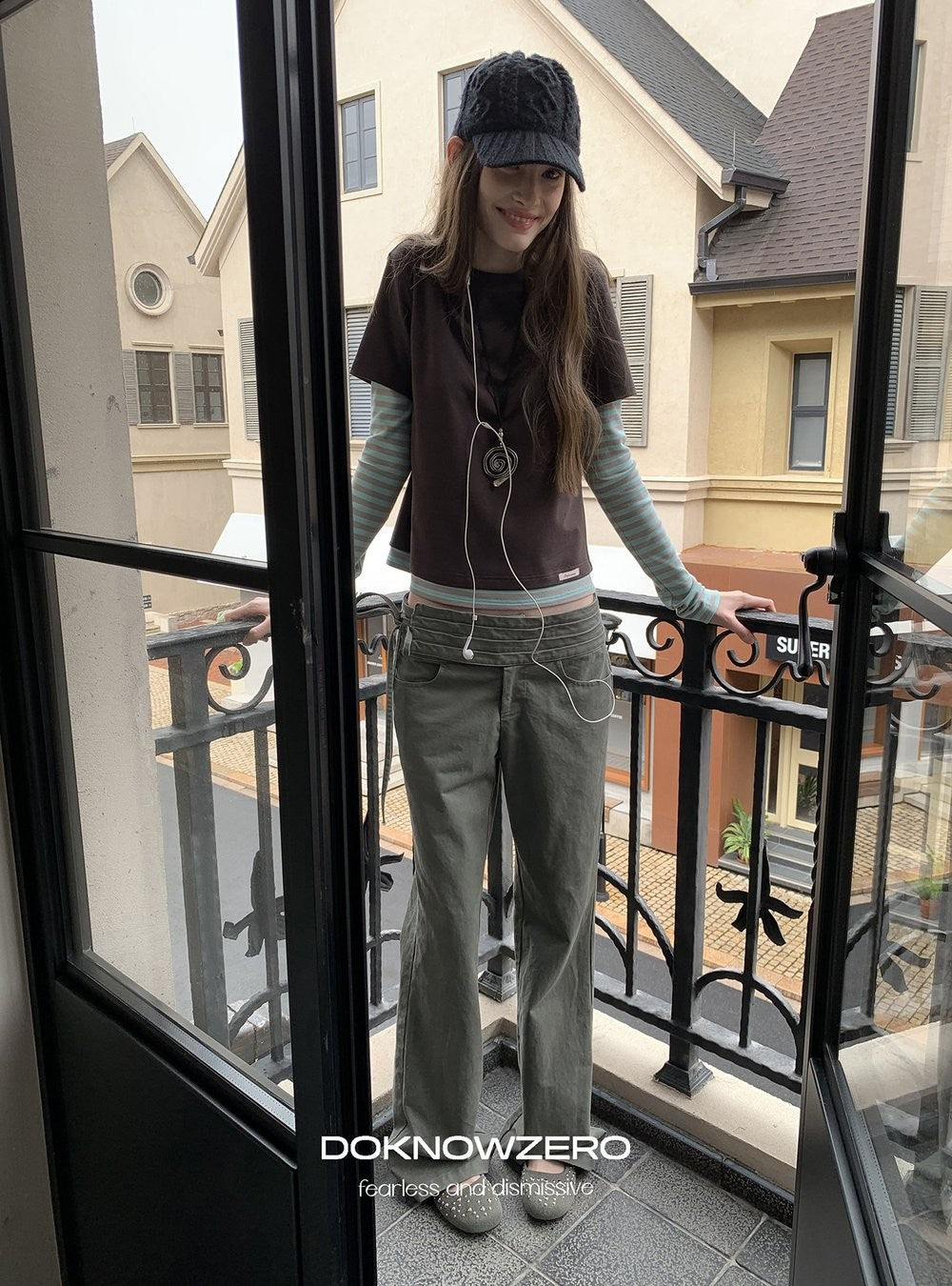 Wrapline Flare Pants (2color)
