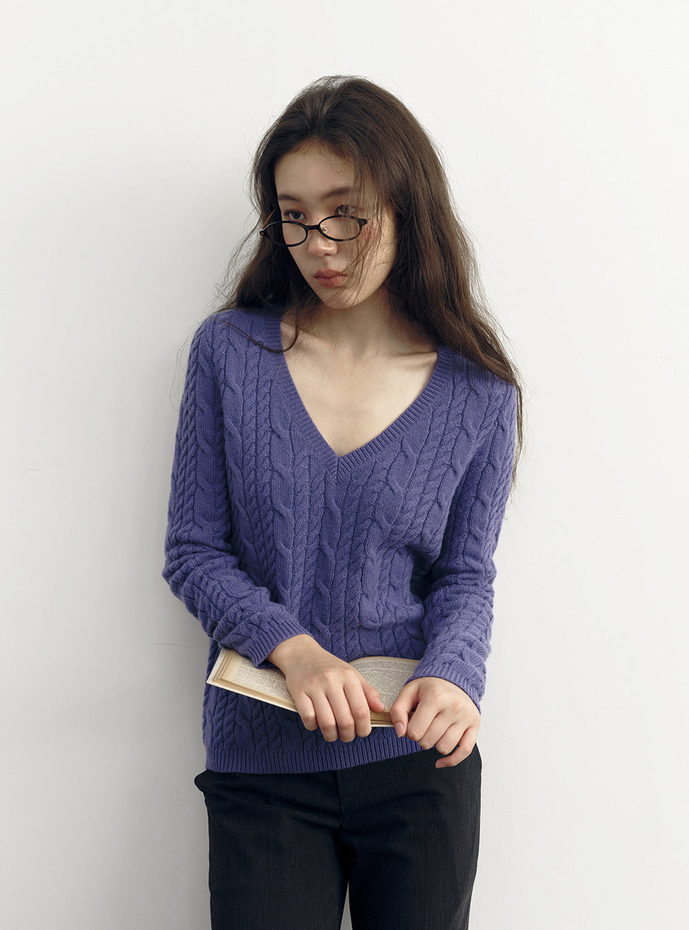 Merino Twist Knit Top