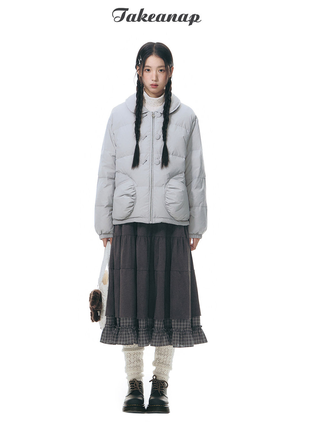 Snow Star High-Neck Top (2color)