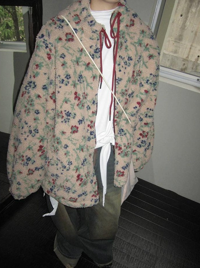 3months | RETRO PLUSH JACKET【ID:TN00050】