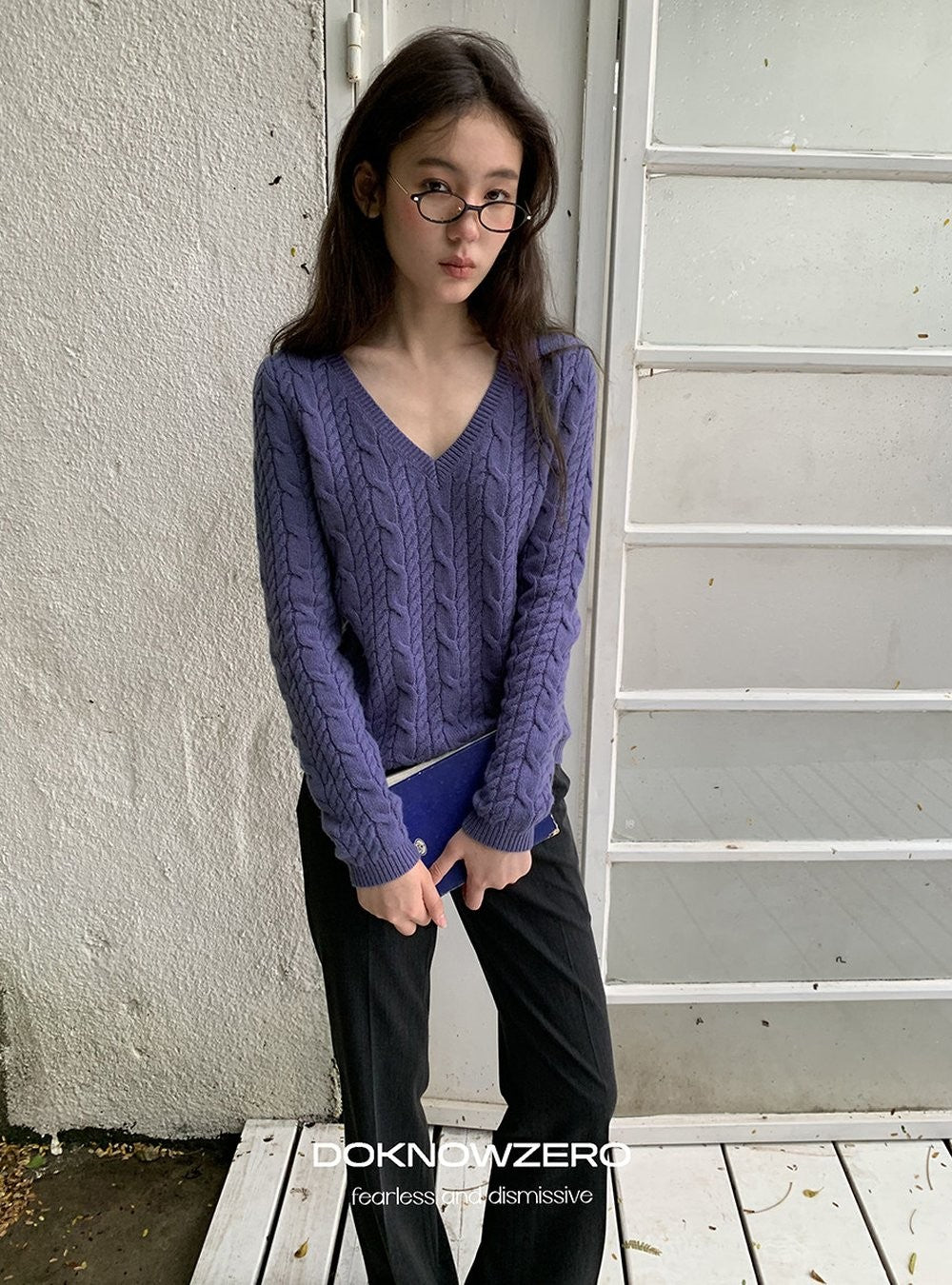Merino Twist Knit Top