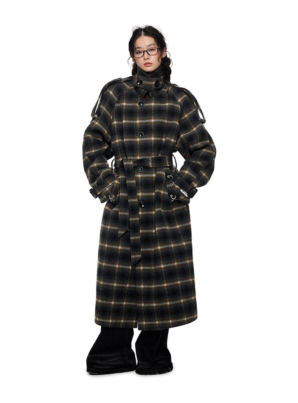 Borough Check Coat