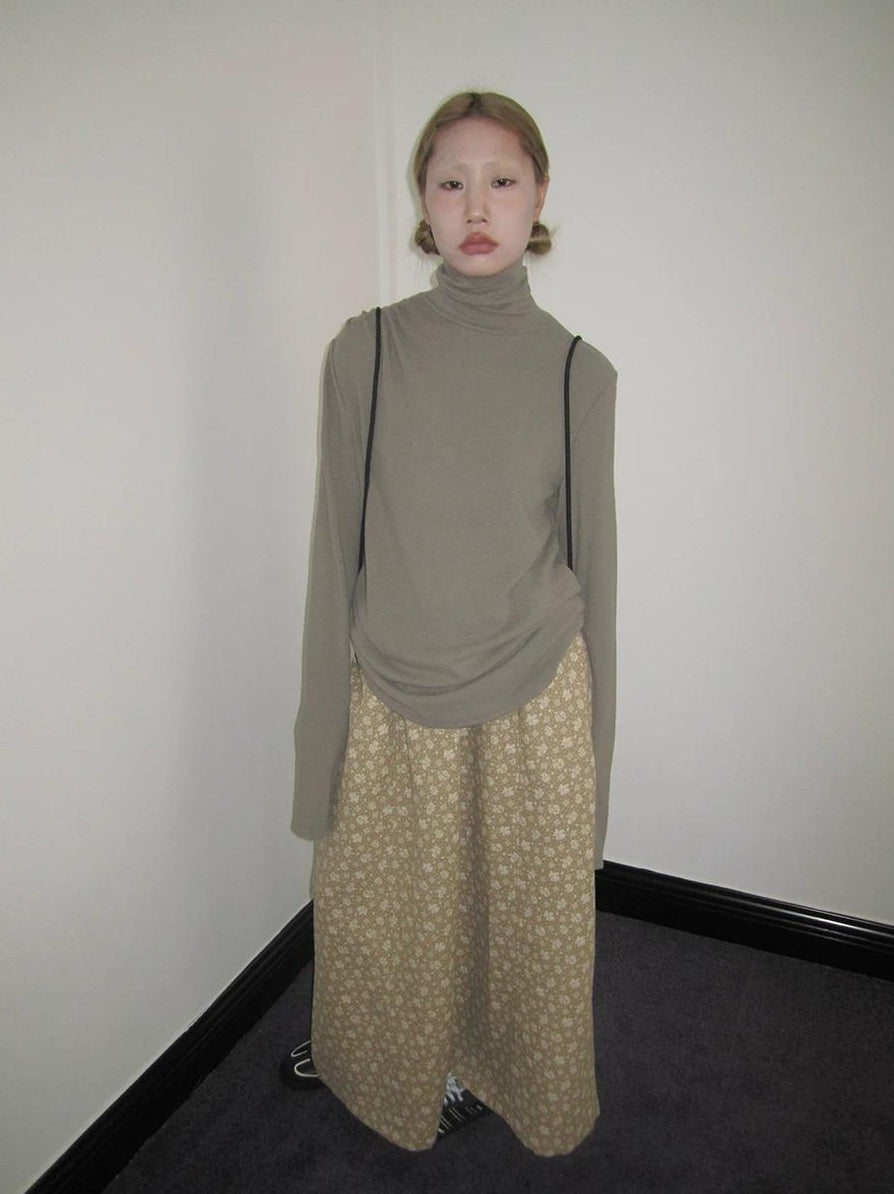 3months | CASUAL FLEECE HIGH NECK SWEATER【ID:TN00062】