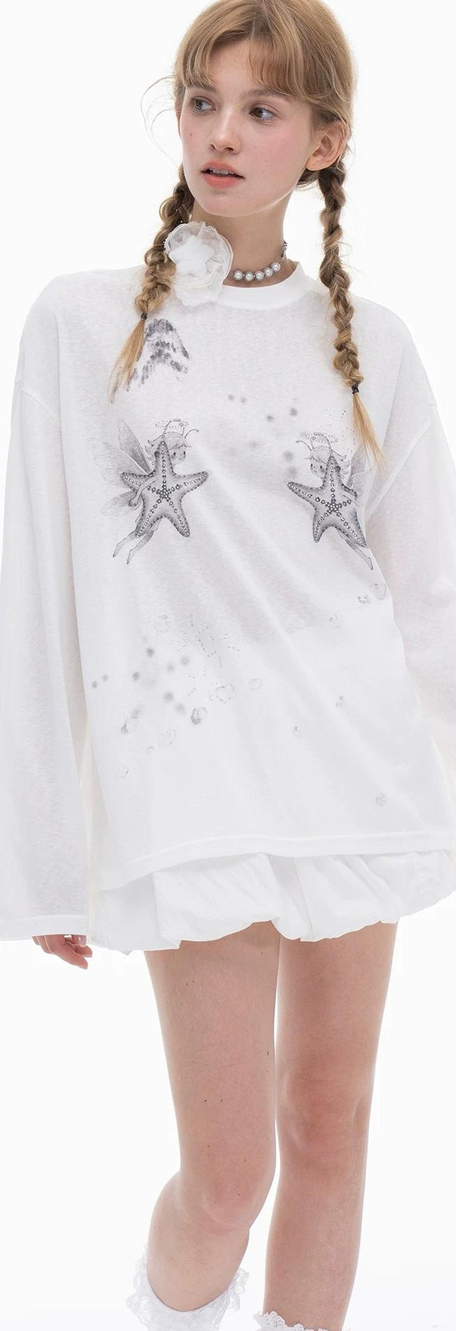THELIGHT | SUNSCREEN LONG-SLEEVE T-SHIRT【ID:TN00111】