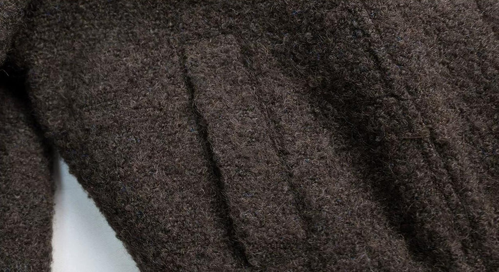 Girlyhalo |  RETRO FUR COLLAR TWEED JACKET【ID:TN00012】