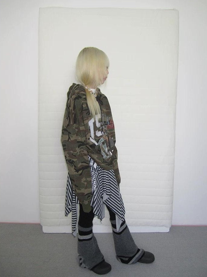 3months | CASUAL CAMOUFLAGE HOODED SWEATSHIRT【ID:TN00031】