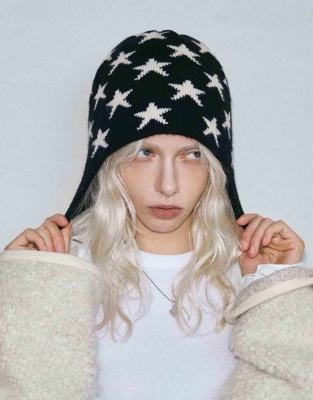 TRIA SELECT | RETRO KNIT EAR PROTECTION CAP【ID:TN00075】