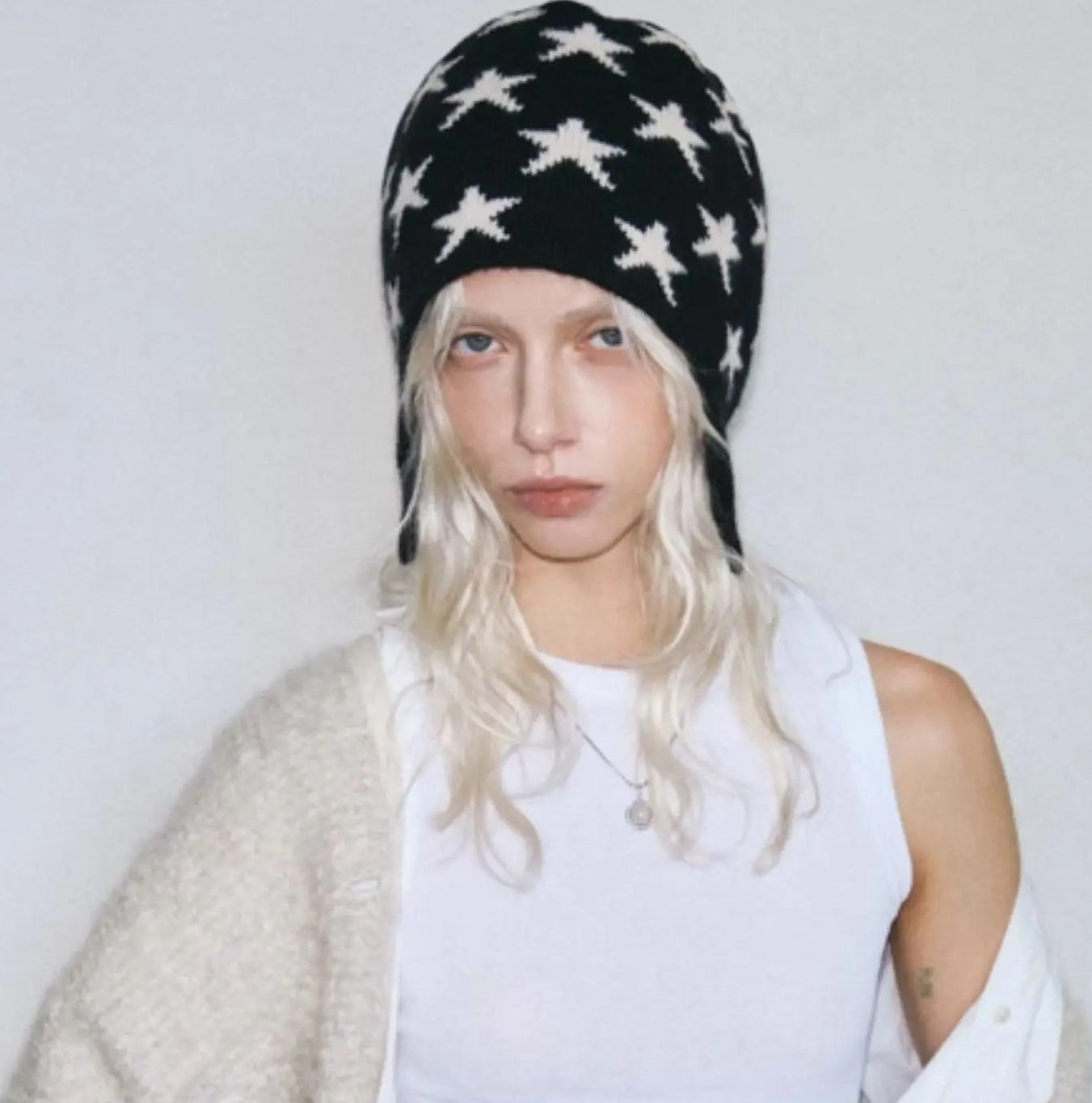 TRIA SELECT | RETRO KNIT EAR PROTECTION CAP【ID:TN00075】