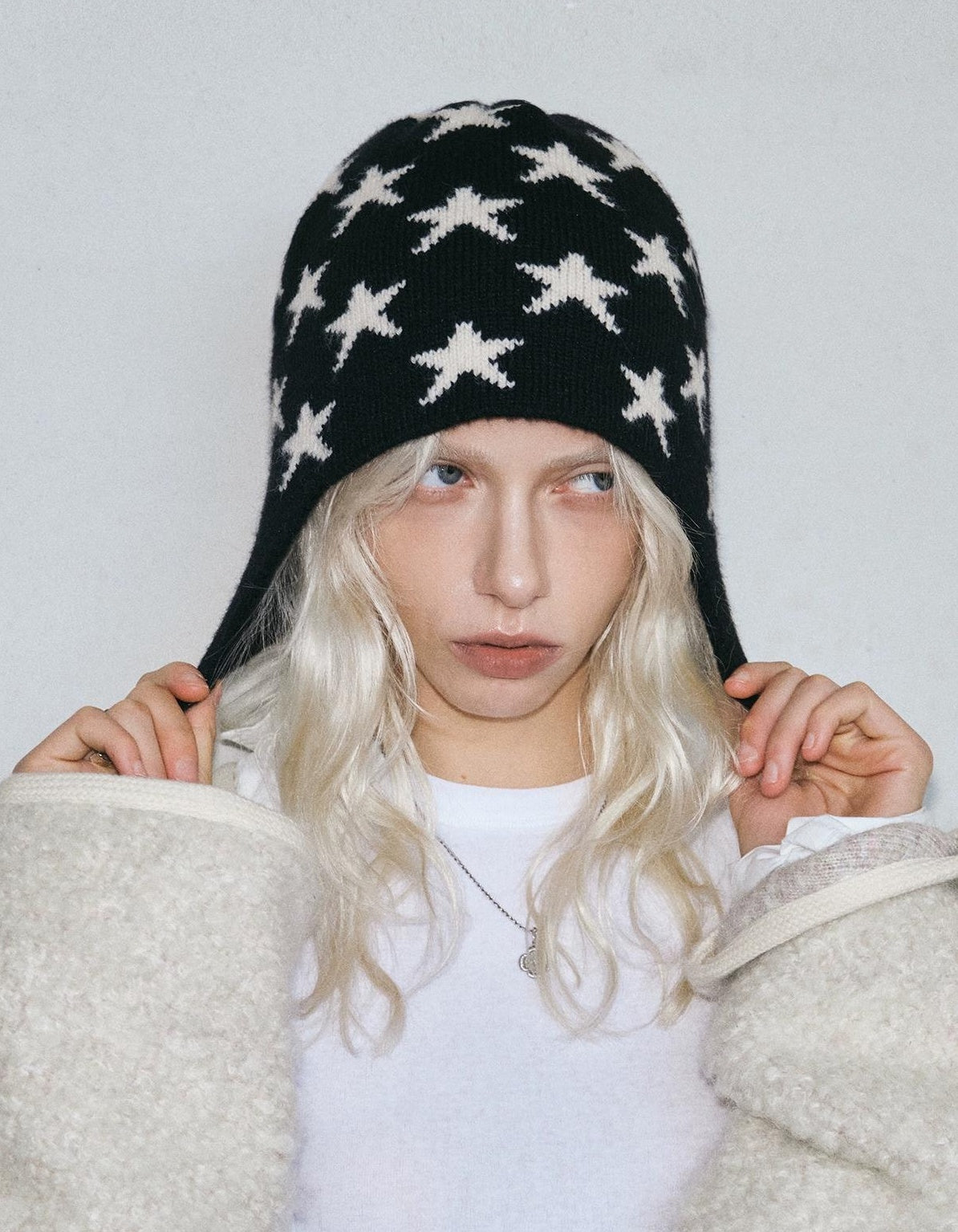 TRIA SELECT |  RETRO KNITTED EAR PROTECTION CAP【ID:TN00002】