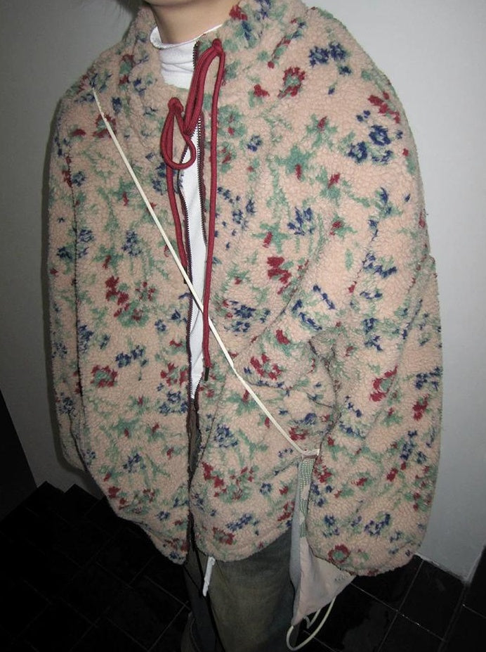 3months | RETRO PLUSH JACKET【ID:TN00050】