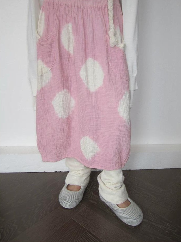 3months |  POLKA DOT PEPLUM SKIRT【ID:TN00022】