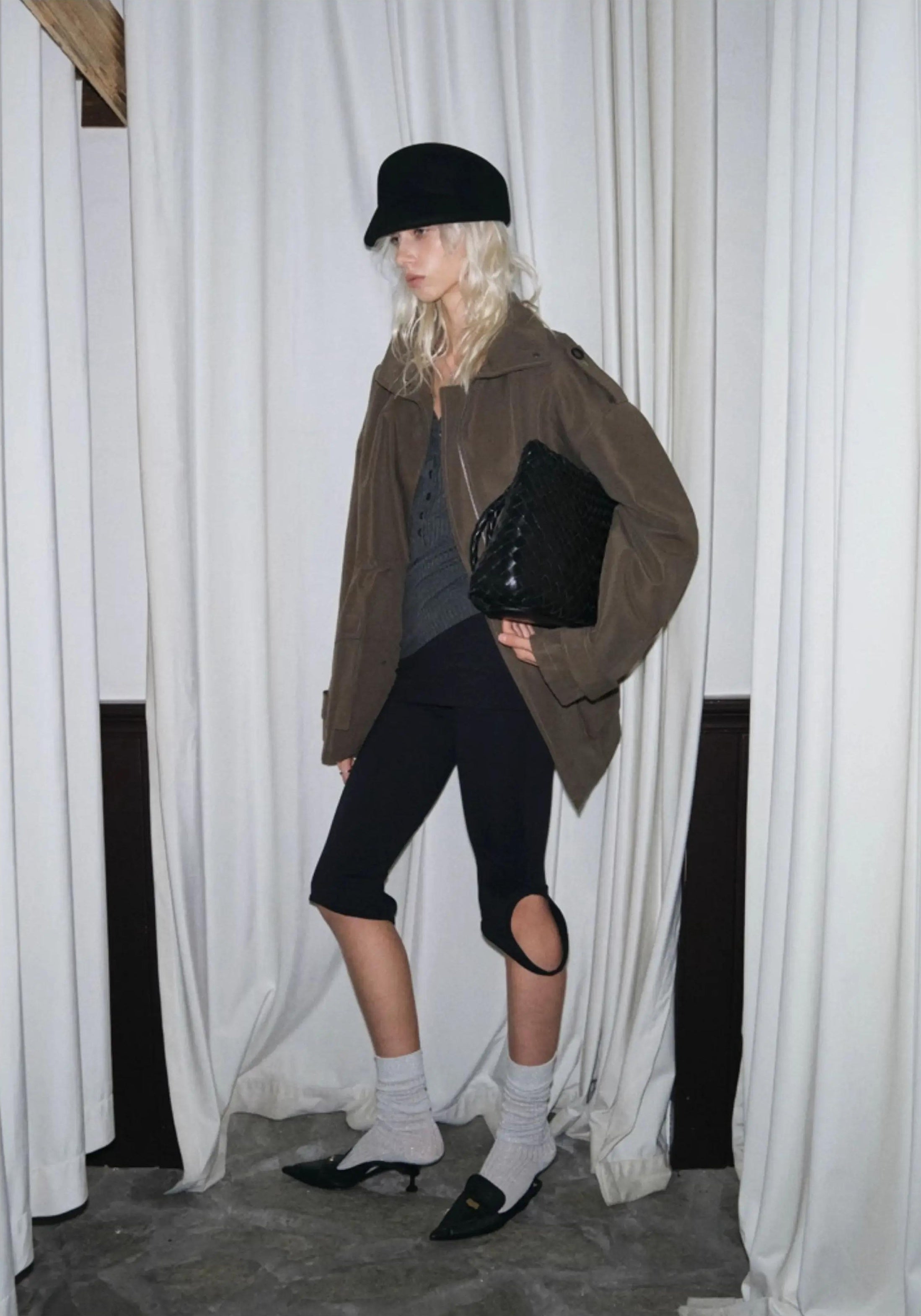 TRIA SELECT | WOOL EQUESTRIAN NEWSBOY CAP【ID:TN00083】
